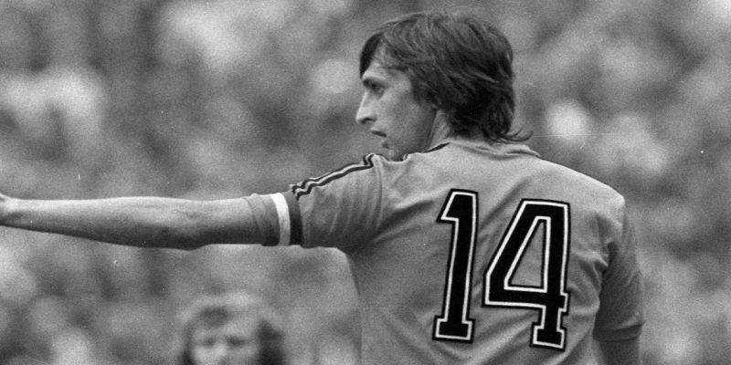 Cruyff về nhì tại WC 1974 cùng ĐT Hà Lan